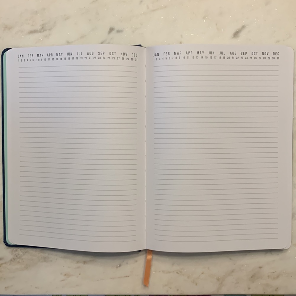 DesignsWorks Ink Blue Undated Lined Journal - Picture 4 of 11